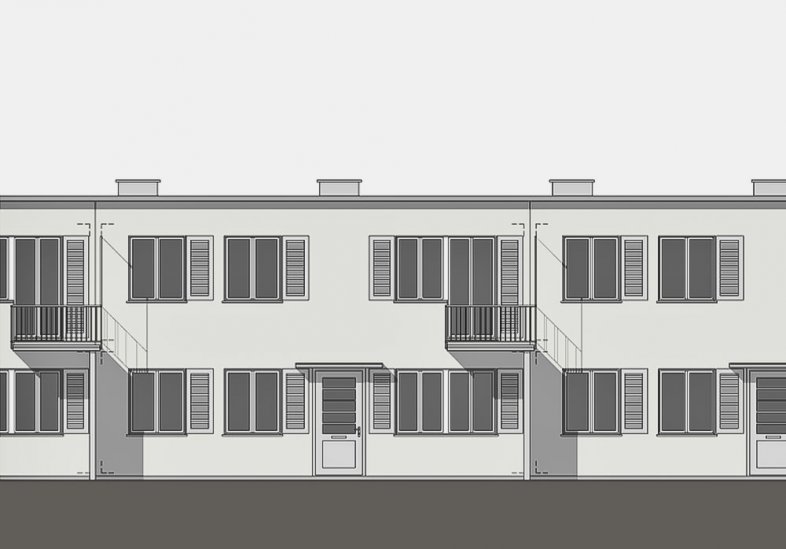 Fassade von 1928